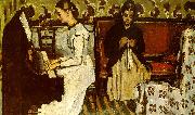 Paul Cezanne Girl at the Piano oil painting